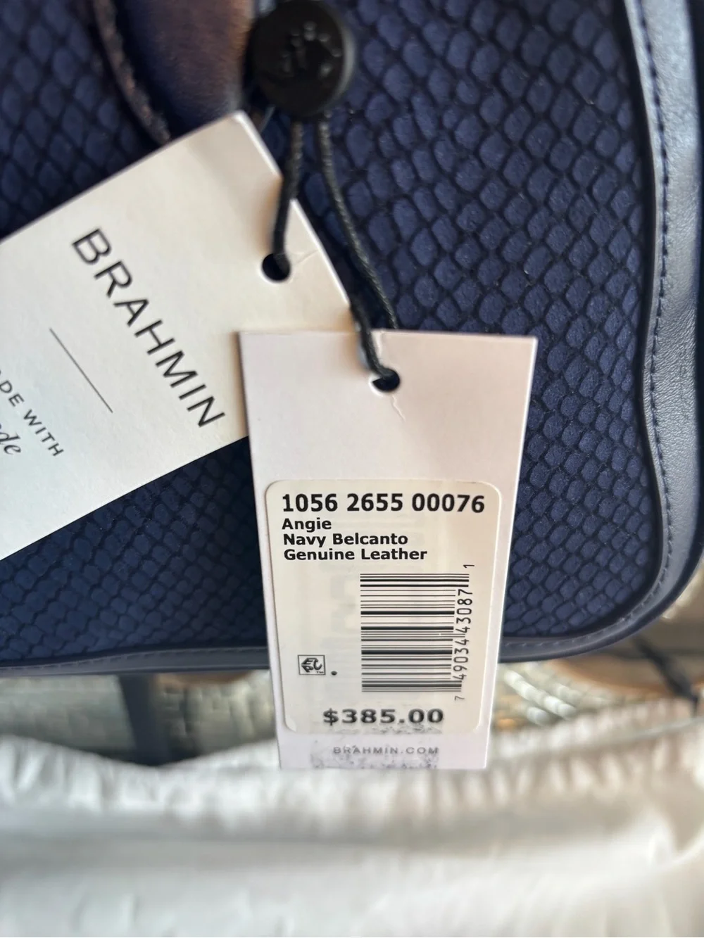 ⭐️Brahmin Angie Belcanto‎ Satchel with Dual Top Handles